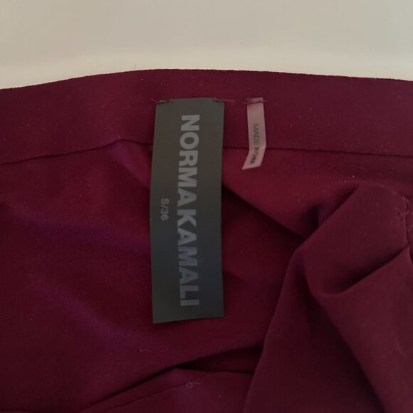 Never Worn Norma Kamali x REVOLVE Drop Shoulder Top in Plum - Picture 4 of 4